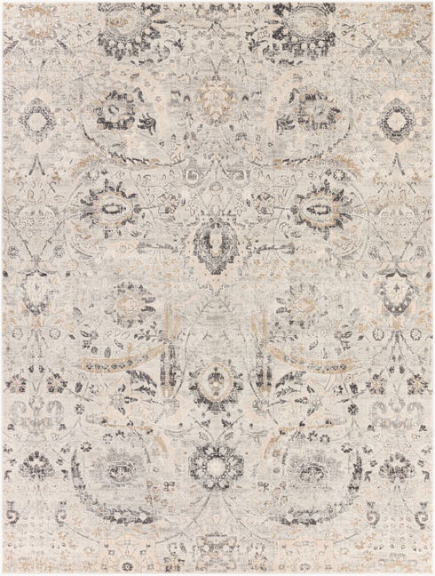 Indigo Machine Woven Rug