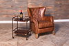 Trolley Side Table, by Sarreid, 1'2" length x 1'6" width x 2'1" height thumbnail 8