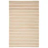Rey Natural Striped Tan/ Ivory Area Rug thumbnail 0