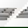 Denly I 69 X 38.25 X 34.5 Flint Gray Slipcover Two Seater Sofa, Sofas & Sectional by Mercana, 69" length x 38.25" width x 34.84" height thumbnail 4