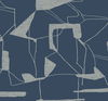 Abstract Geo Navy & Silver Wallpaper 0 Abstract Geo Navy & Silver Wallpaper thumbnail 0