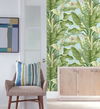 Banana Leaf Blue & Green Peel & Stick Wallpaper thumbnail 1