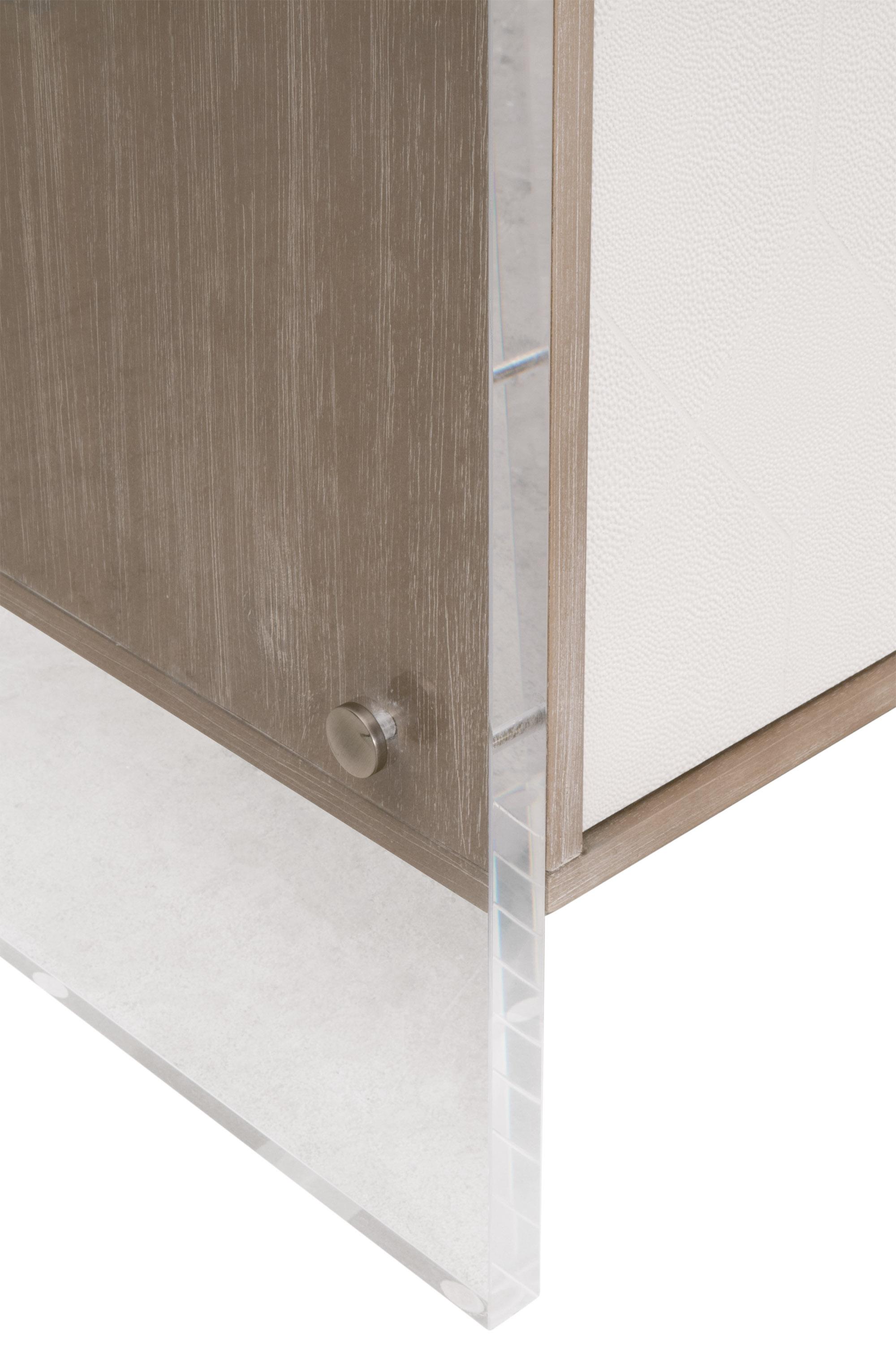 Lorin Shagreen Media Sideboard large image 