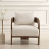 Rowan Ivory Accent Chair thumbnail 1