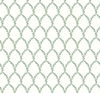 Laurel Green & White Wallpaper thumbnail 0