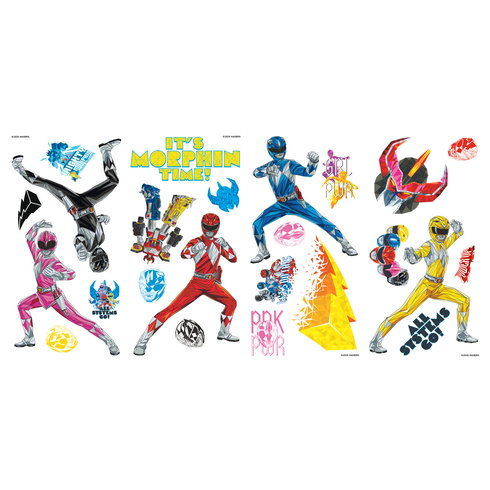 Power Rangers Wall Decals