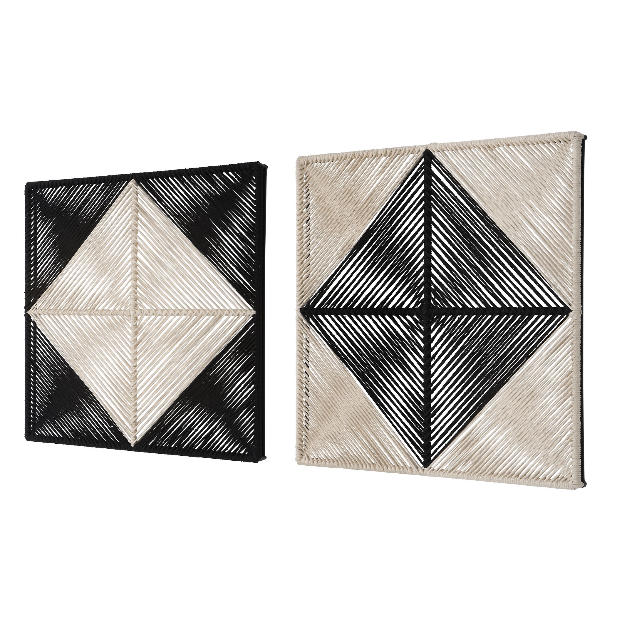 Seeing Double Rope Wall Squares, S/2 large image 