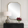 Lennyn Gold Vanity Mirror, by Uttermost, 2'6" width x 3'4" height x 0.75" depth thumbnail 6