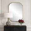 Lennyn Gold Vanity Mirror, by Uttermost, 30" width x 40" height x 0.75" depth thumbnail 6