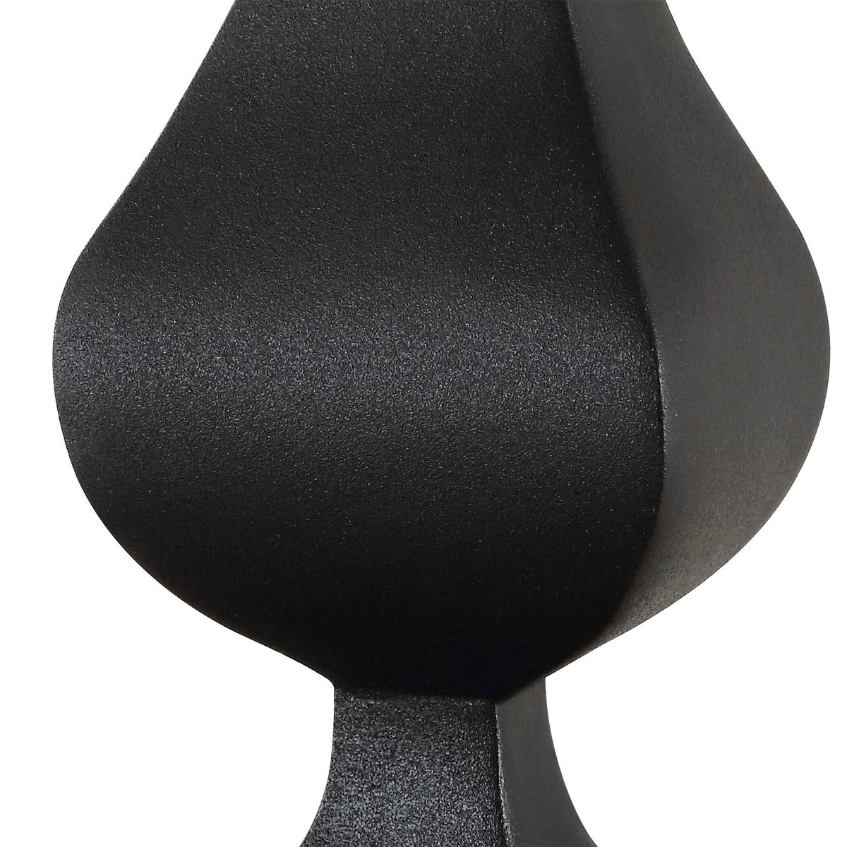 Hightower Black Buffet Lamp, by Uttermost, 11" width x 3'2" height x 11" depth View 8