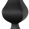 Hightower Black Buffet Lamp, by Uttermost, 11" width x 3'2" height x 11" depth thumbnail 8