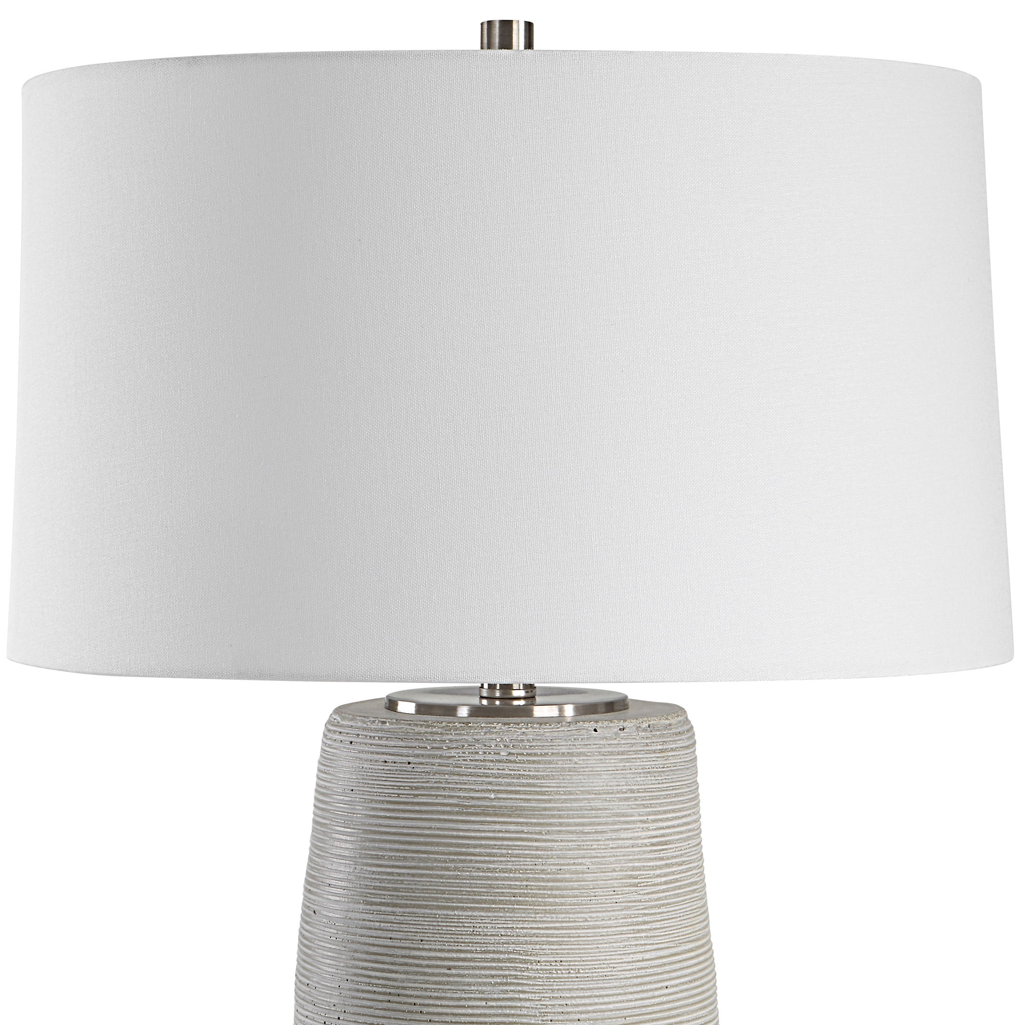 Mountainscape Ceramic Table Lamp large image 