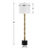 Ezra Brass Buffet Lamp, Table Lamp by Uttermost, 9" width x 37" height x 9" depth thumbnail 3