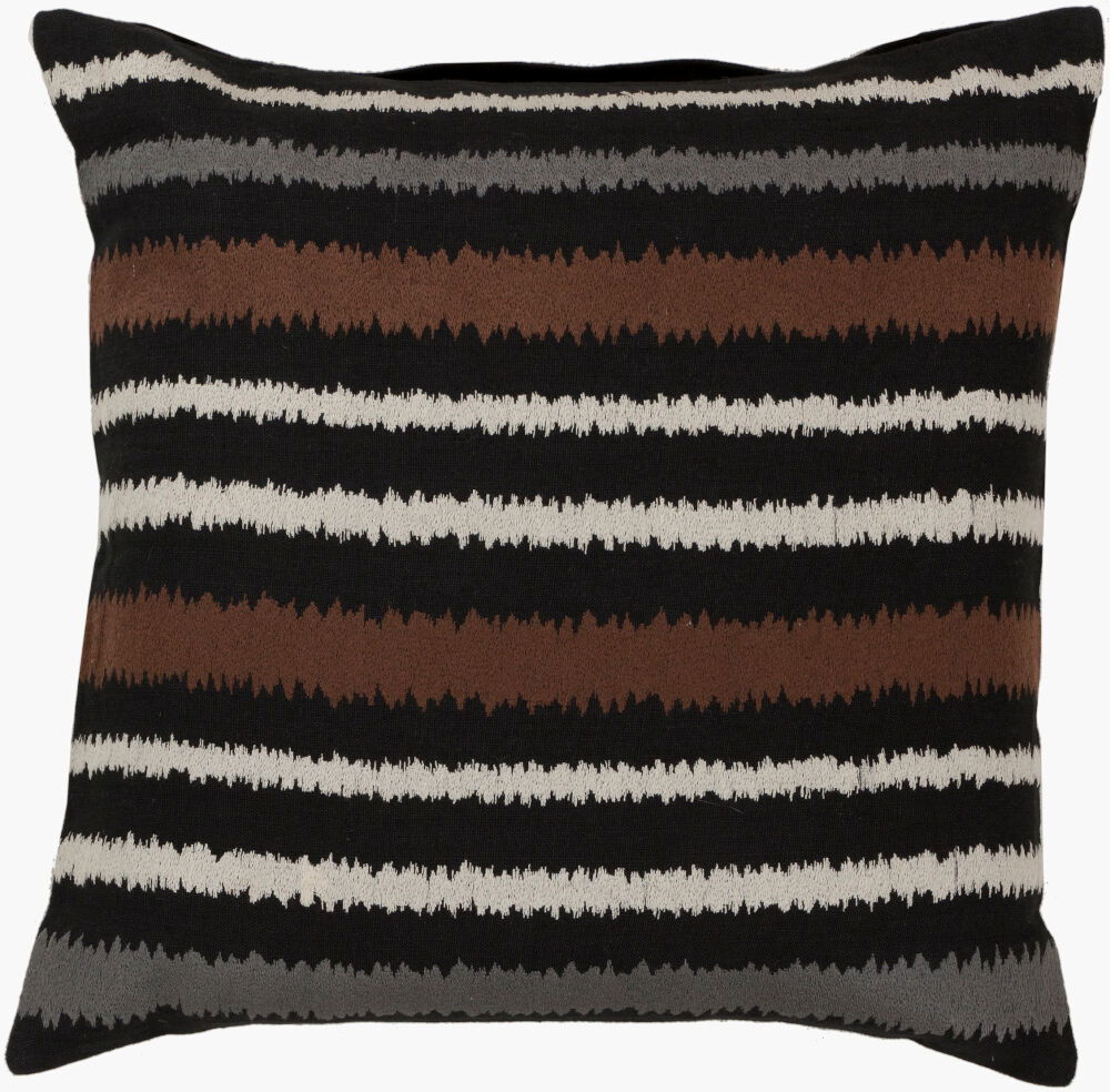 Ikat Stripe Accent Pillow large image 