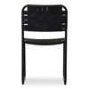 Moma Dining Chair Black Leather- Set Of Two thumbnail 5