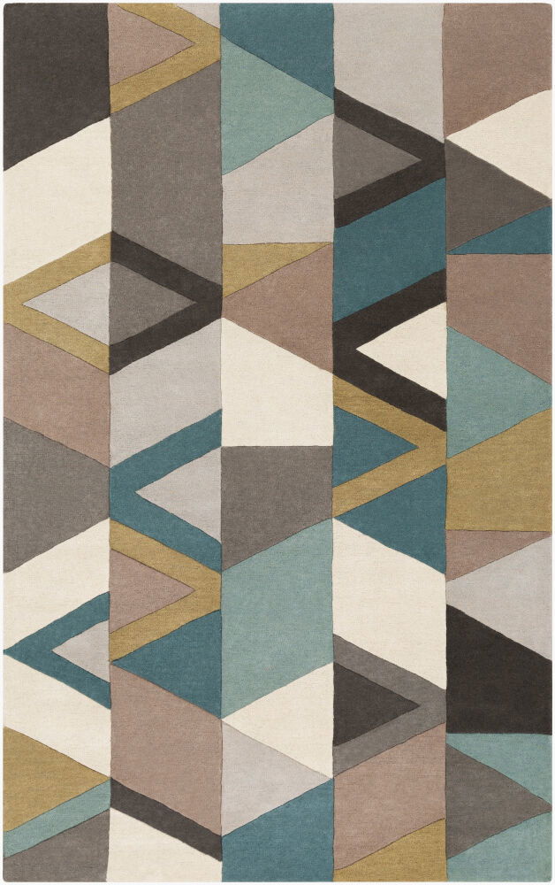 Forum Handmade Rug, by Surya, 1'6" length x 1'6" width