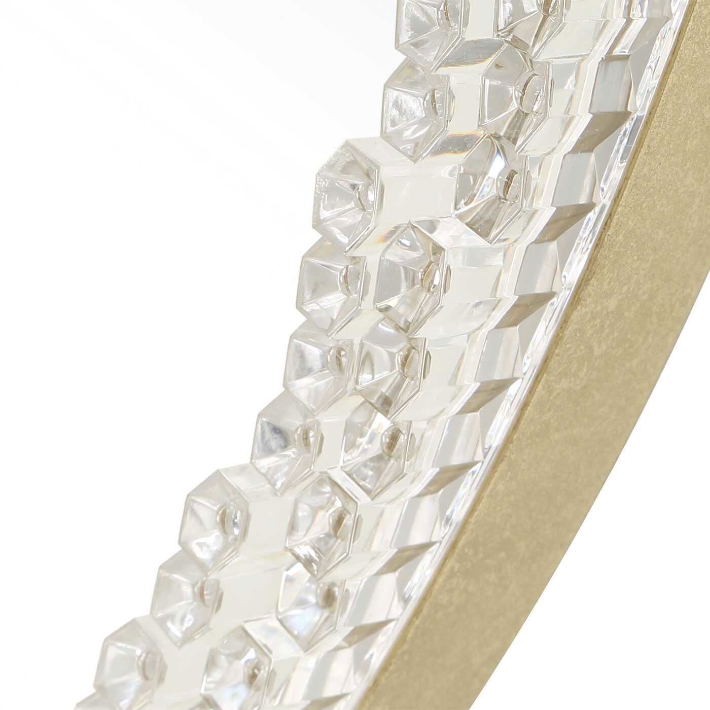 Break The Ice Round Mirror, by Uttermost, 31.5" width x 31.5" height x 2" depth View 5