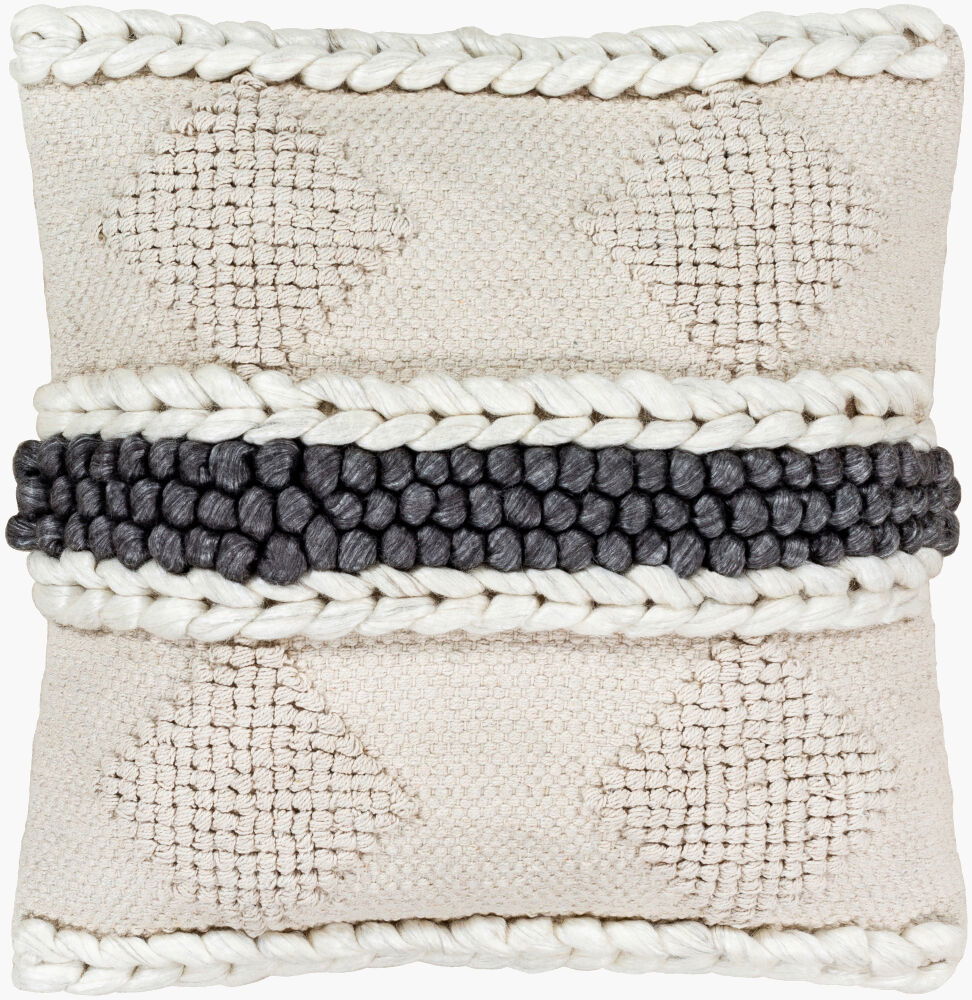 Anton Accent Pillow, Decorative Pillow by Surya, 22" length x 22" width