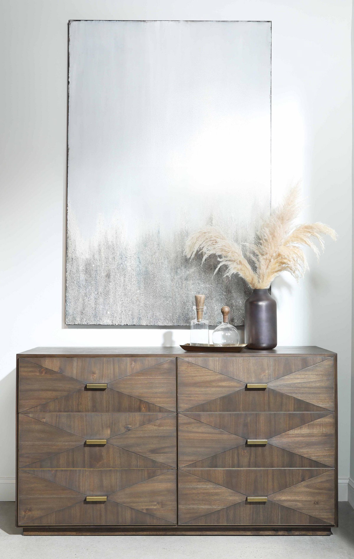 Wynn 6-Drawer Double Dresser, by Essentials for Living, 64" width x 36" height x 20" depth View 12