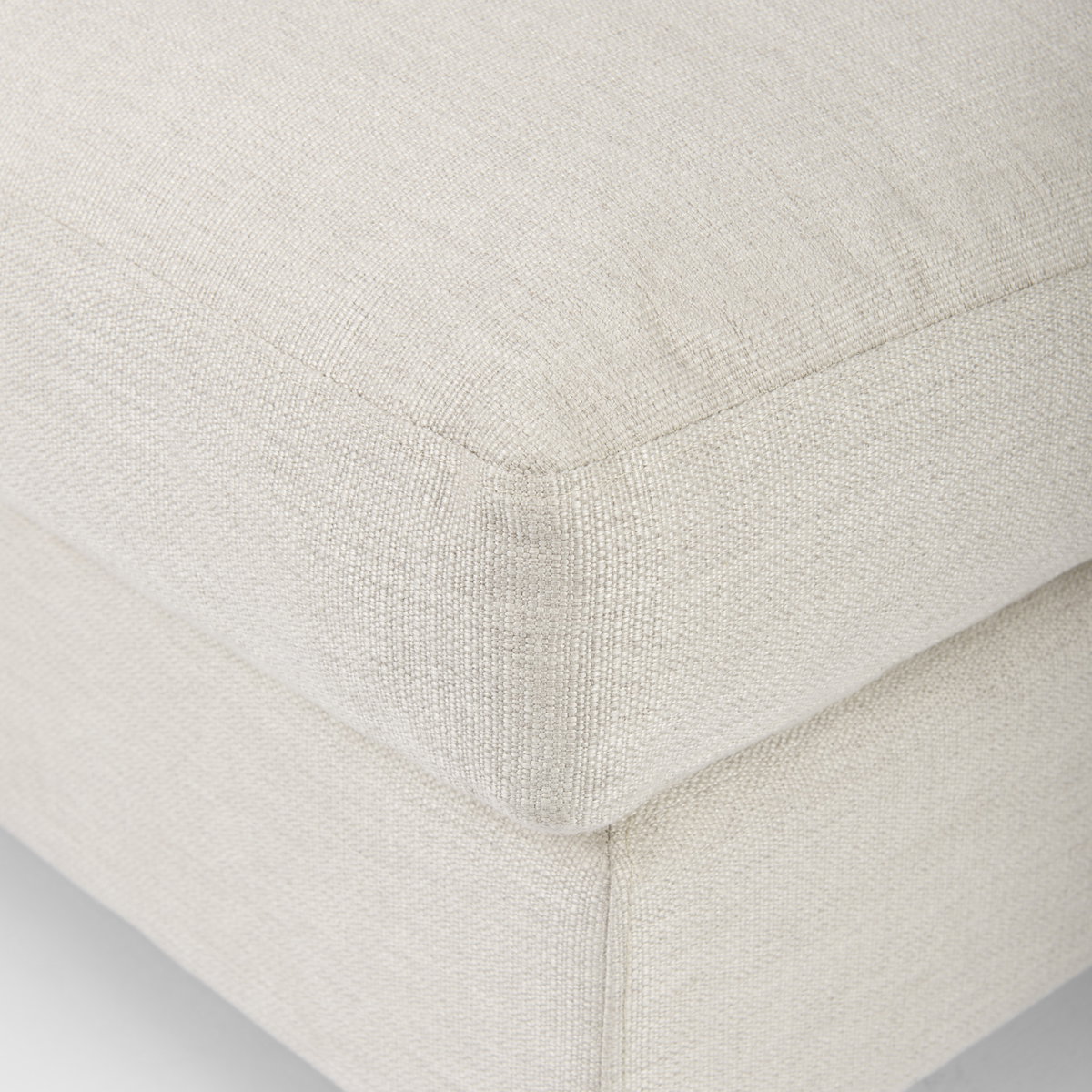 Valence  Beige Armless Sectional Piece, Sectional Sofa by Mercana, 38.19" length x 38.58" width x 28.35" height View 12