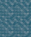 Mermaid Scales Blue Wallpaper, by York Wall, 33' length x 1'9" width x 0.02" depth thumbnail