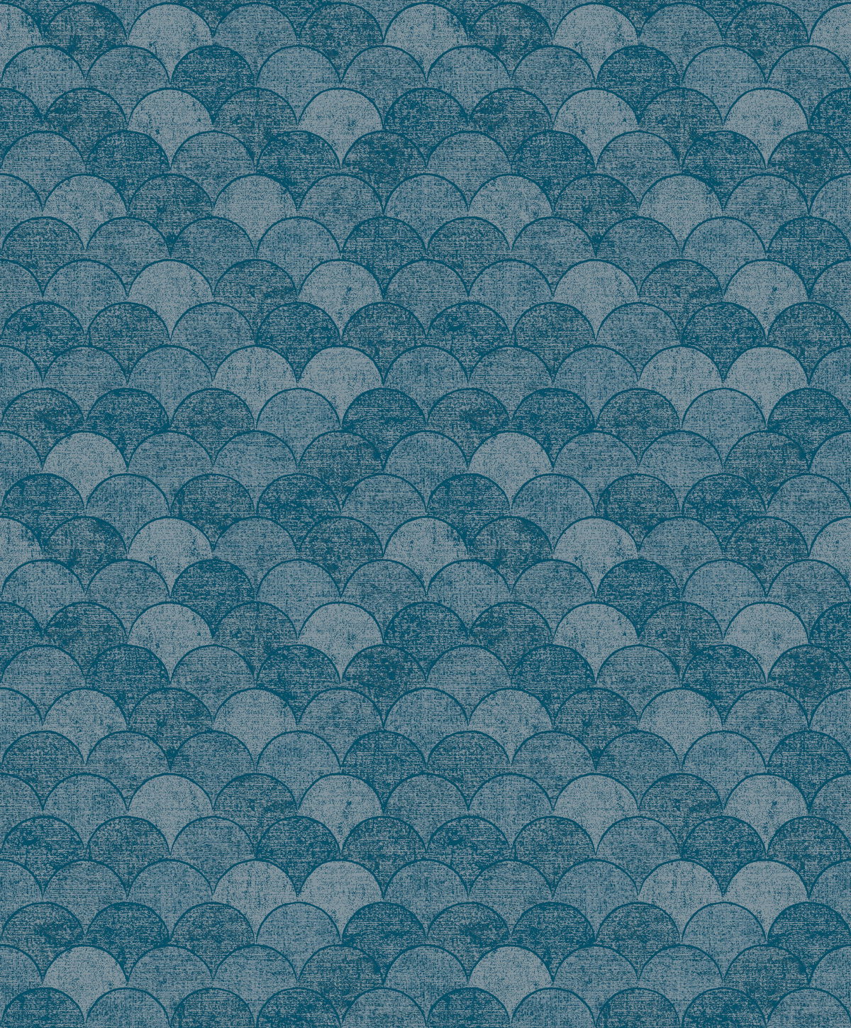 Mermaid Scales Blue Wallpaper, by York Wall, 33' length x 1'9" width x 0.02" depth
