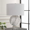 Saylor White Table Lamp, by Uttermost, 19" width x 27.5" height x 19" depth thumbnail 4