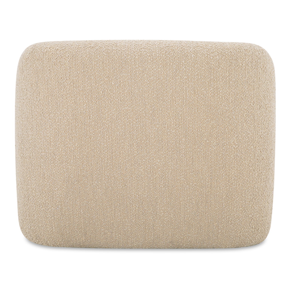Faye Accent Chair Beige Boucle, by Moe's Home, 37" width x 29.25" height x 33" depth View 4