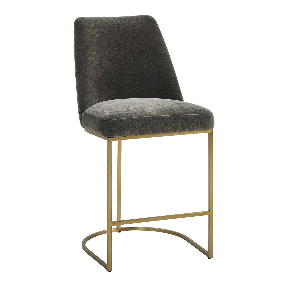 Hanni Charcoal Counter Stool, Counter & Bar Stool by Uttermost, 20.25" width x 40" height x 24.5" depth View 4