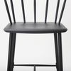 Colin Black Metal Counter Stool, Counter & Bar Stool by Mercana, 21.1" length x 22.6" width x 38.19" height thumbnail 13