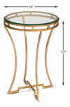 The Wine Money Table, Side & End Table by Sarreid, 16" length x 16" width x 22" height thumbnail 14