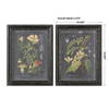 Midnight Botanicals Wall Art Set/2, by Uttermost, 24.62" width x 32.62" height x 2.37" depth thumbnail 3