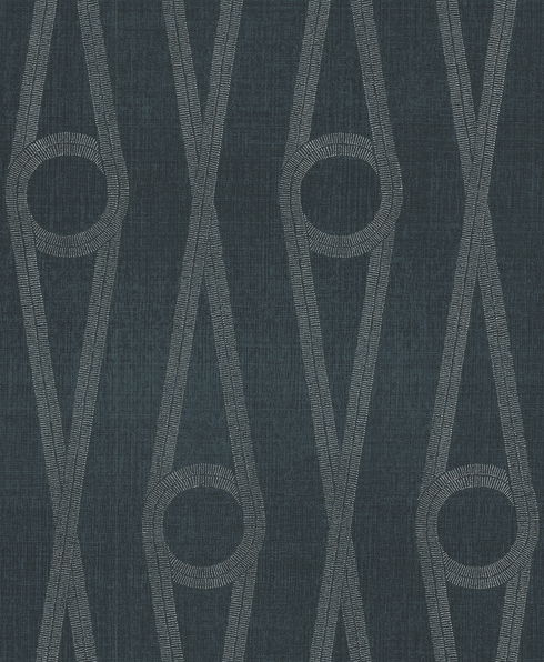 Henlein Indigo Wallpaper