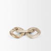 Reinir Beige Marble Chain Link Decorative Object, by Mercana, 13.25" length x 4.25" width x 1.06" height thumbnail 9