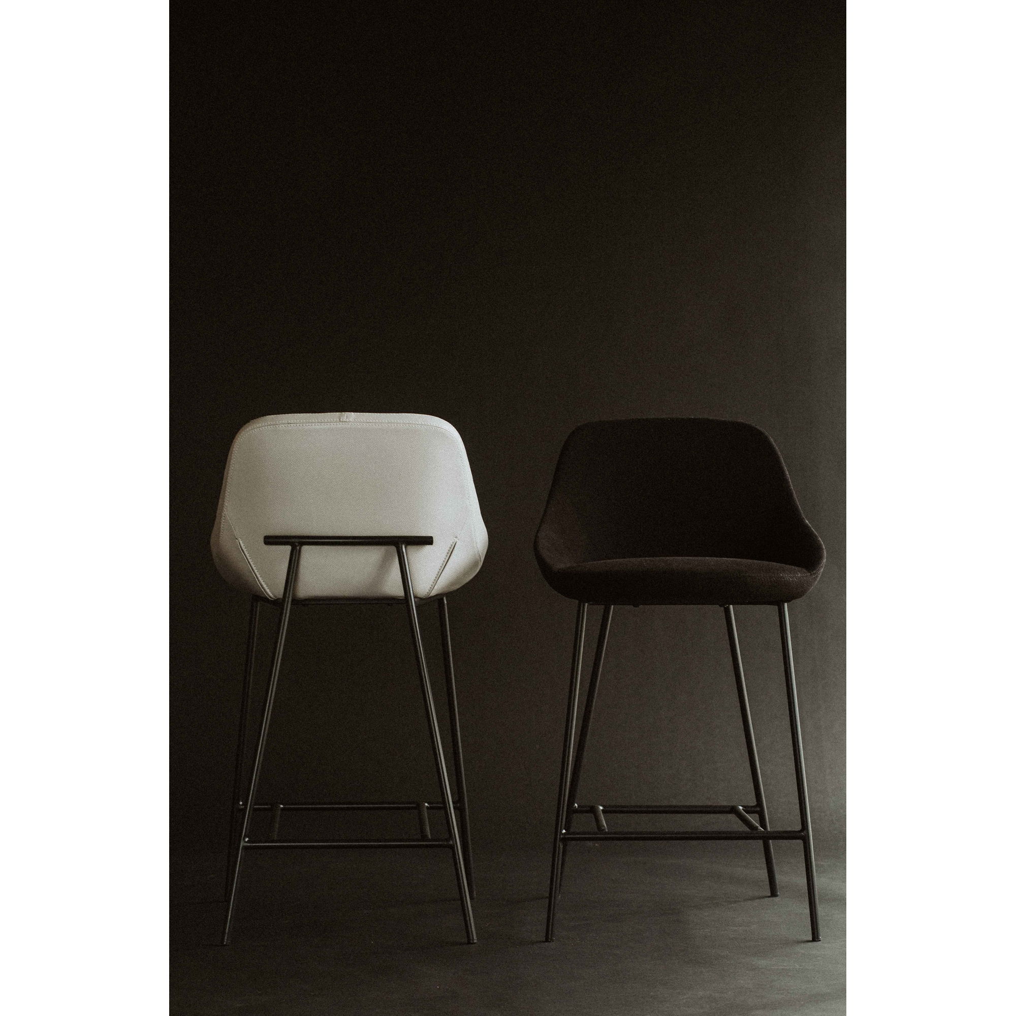 Shelby Bar Stool Black large image 