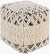 Hygge Pouf, Ottoman by Surya, 18" width x 18" height thumbnail