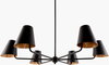 Kylen Chandelier, by Surya, 40" length x 40" width x 49" height thumbnail