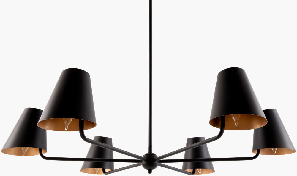 Kylen Chandelier, by Surya, 40" length x 40" width x 49" height