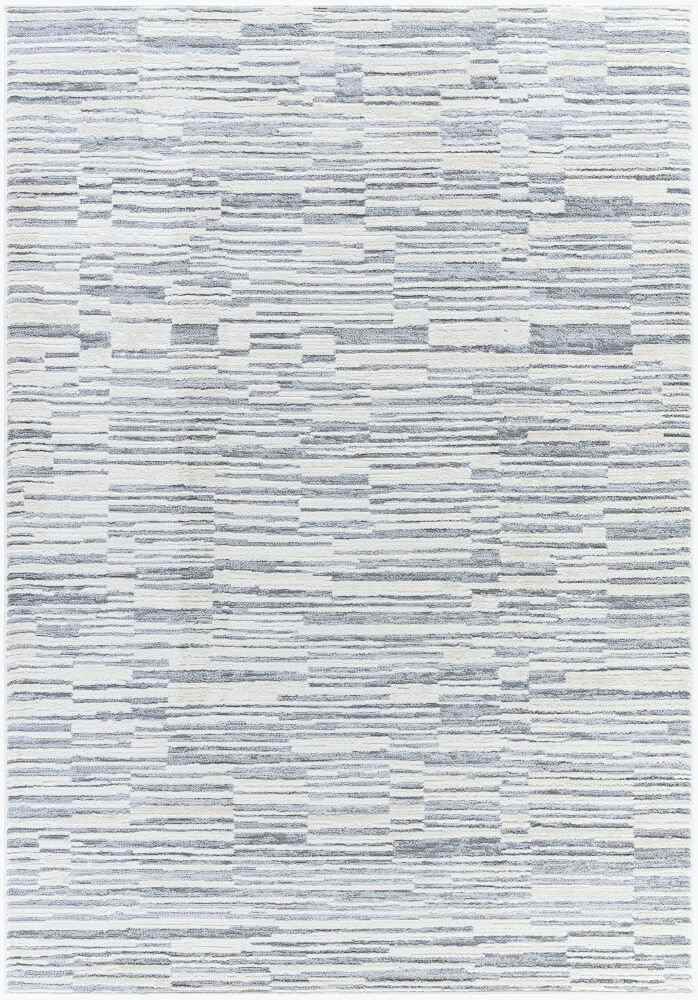 Siyah Machine Woven Rug, by Surya, 6'11.86" length x 5'2.99" width