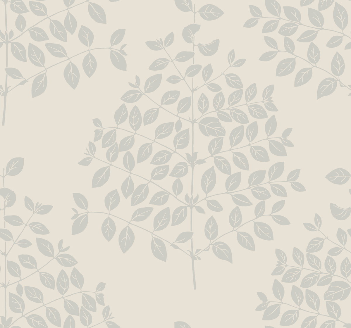 Tender Cream & Silver Wallpaper, by York Wall, 27' length x 2'3" width x 0.02" depth