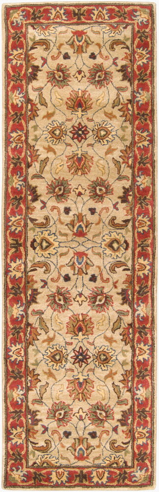 Caesar Handmade Rug, by Surya, 8' length x 2'6" width