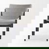 Cline   Gray Fabric with Black Wood Dining Chair thumbnail 8