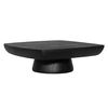 Darin Coffee Table Black, by Dovetail, 48" width x 16" height x 48" depth thumbnail 1