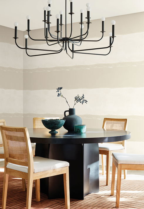 Ink Wash Natural Wallpaper
