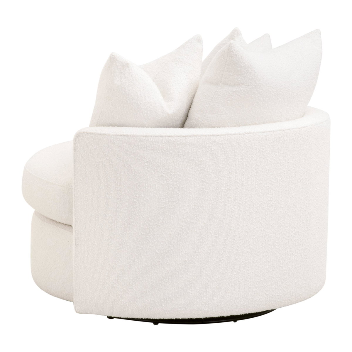 Lourne Petite Swivel Sofa Chair, Seating by Essentials for Living, 43.5" width x 33" height x 41" depth View 4