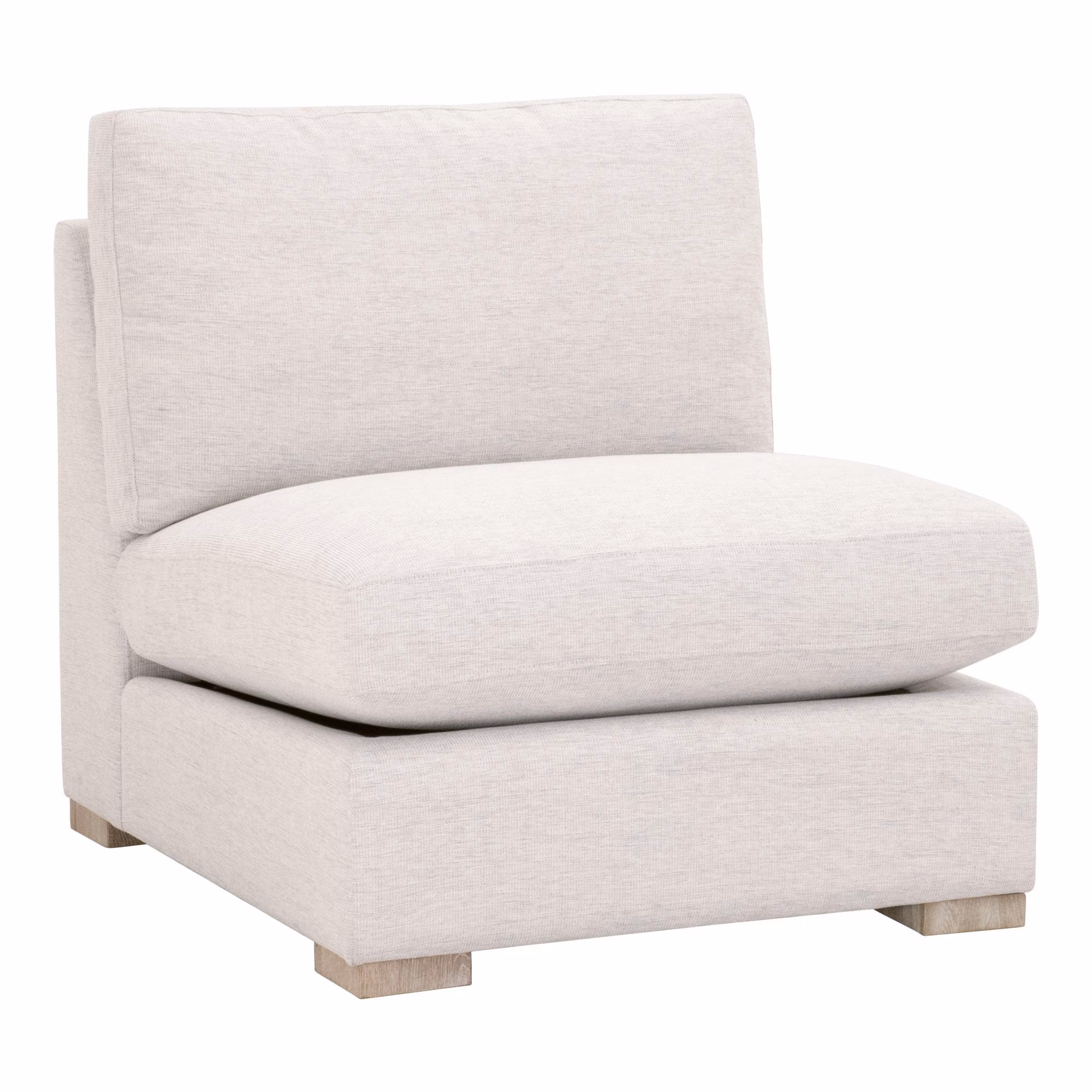 Clara Modular 1-Seat Armless Chair