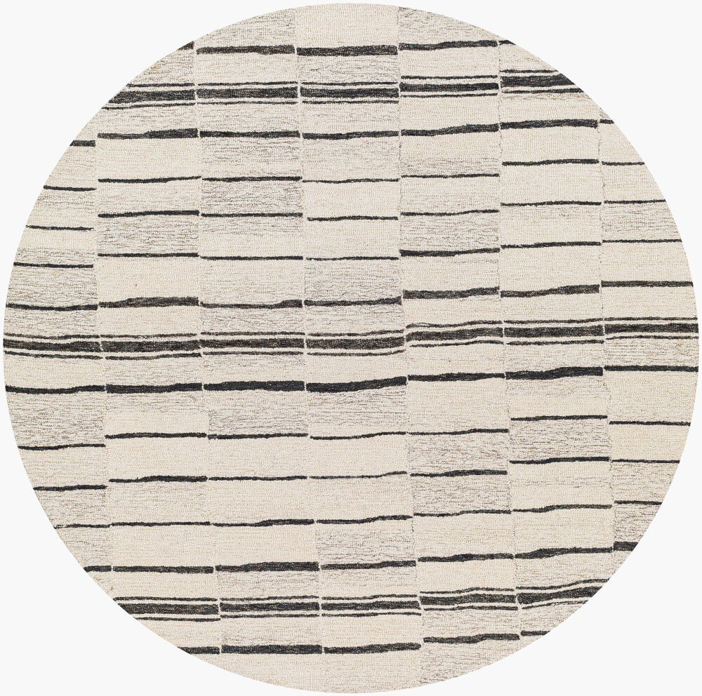 Granada Handmade Rug, by Surya, 6' length x 6' width