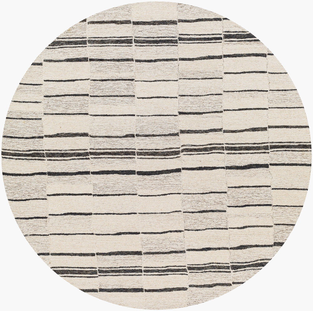 Granada Handmade Rug, by Surya, 6' length x 6' width