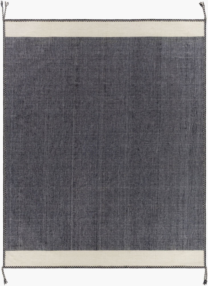 Bushra Handmade Rug, by Surya, 9' length x 6' width