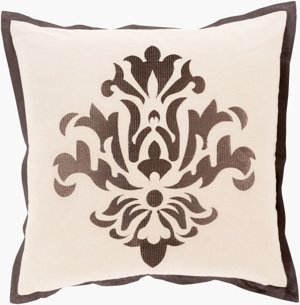 Cosette Accent Pillow, Decorative Pillow by Surya, 18" length x 18" width